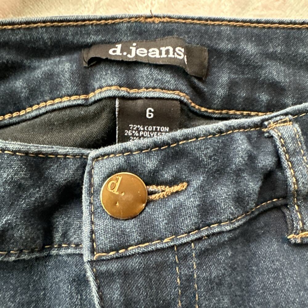 d jeans size 6 Dark Wash Capri Perfect For Summer (set Of 2) Womens - Picture 9 of 16